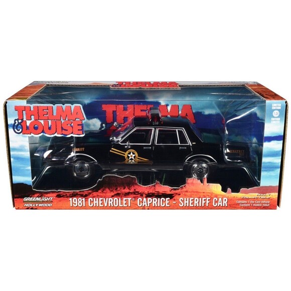 1981 Chevrolet Caprice Thelma & Louise Sheriff Greenlight GREEN MACHINE 1/24 - Picture 2 of 8